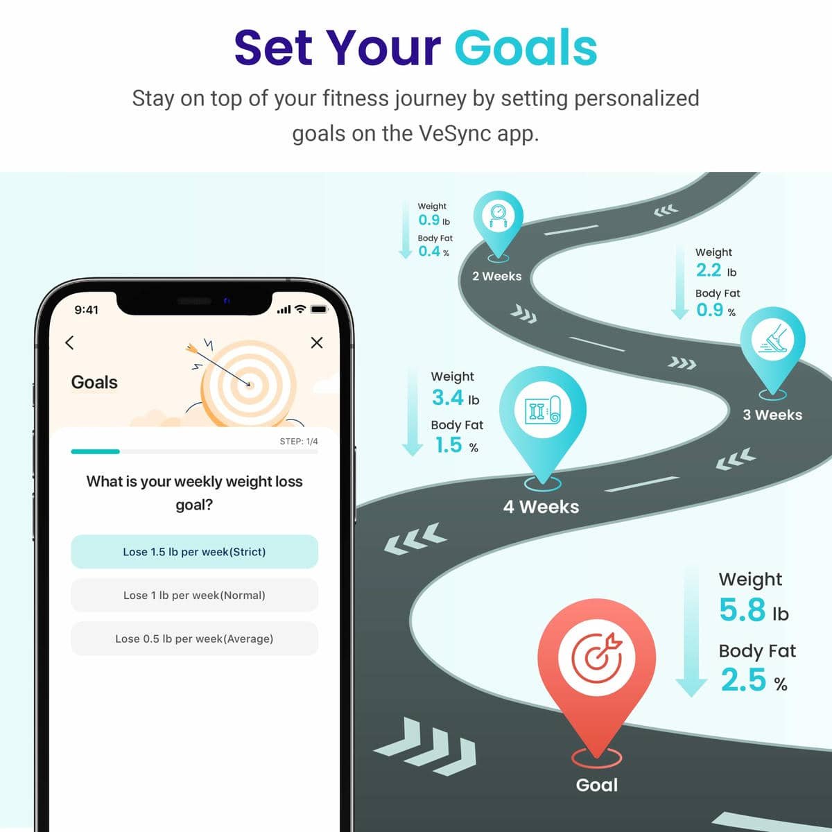 Jade Yoga Harmony Mat- Black & Etekcity Scale for Body Weight and Fat Percentage - Black Bundle 6 Jade Yoga Harmony Mat- Black & Etekcity Scale for Body Weight and Fat Percentage - Black Bundle - Image 6