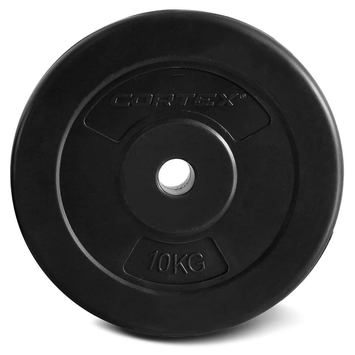 CORTEX 10kg EnduraShell Standard Weight Plates 25mm (2 Pack) 2 CORTEX 10kg EnduraShell Standard Weight Plates 25mm (2 Pack) - Image 2
