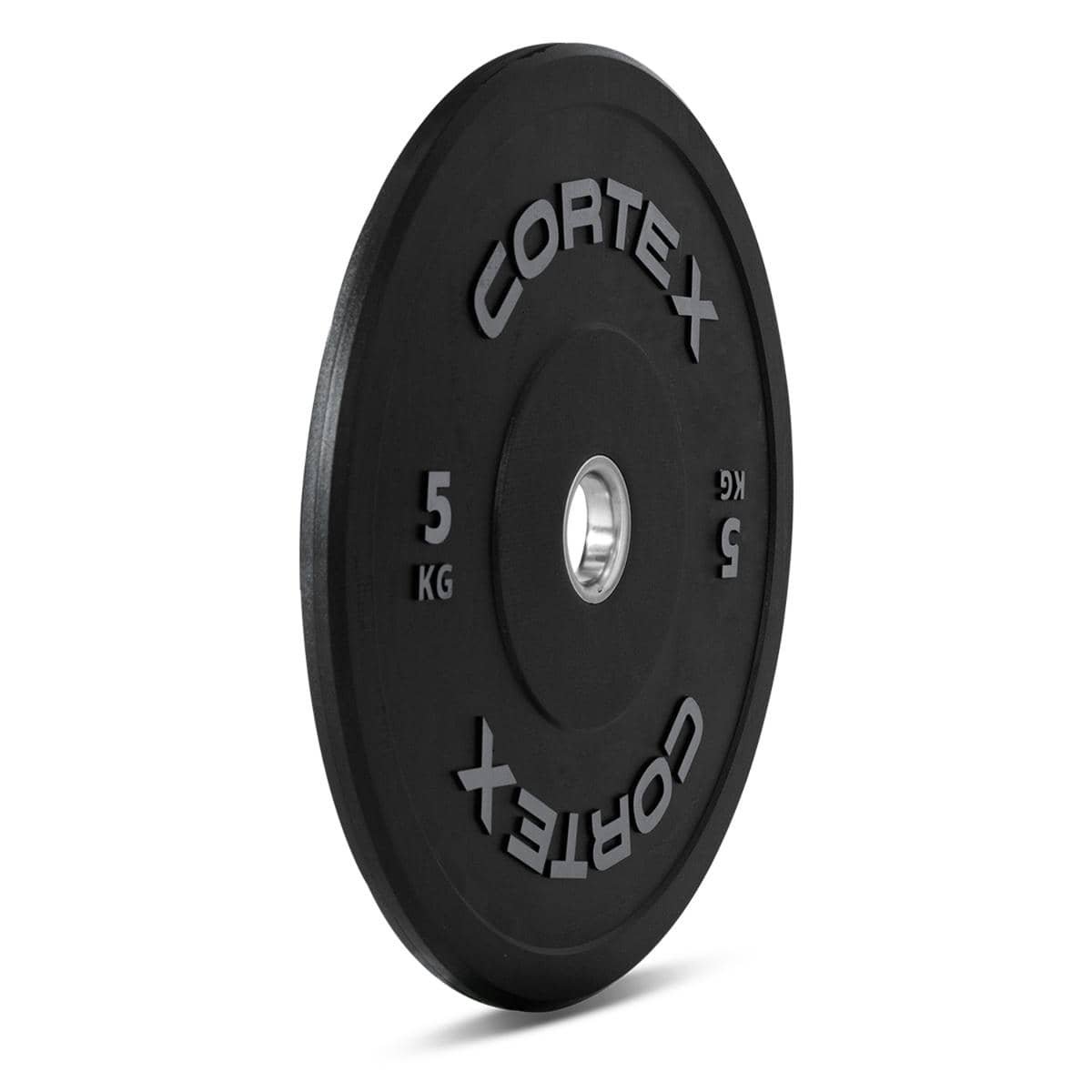 CORTEX 5kg Black Series V2 50mm Rubber Olympic Bumper Plate (Pair) 2 CORTEX 5kg Black Series V2 50mm Rubber Olympic Bumper Plate (Pair) - Image 2