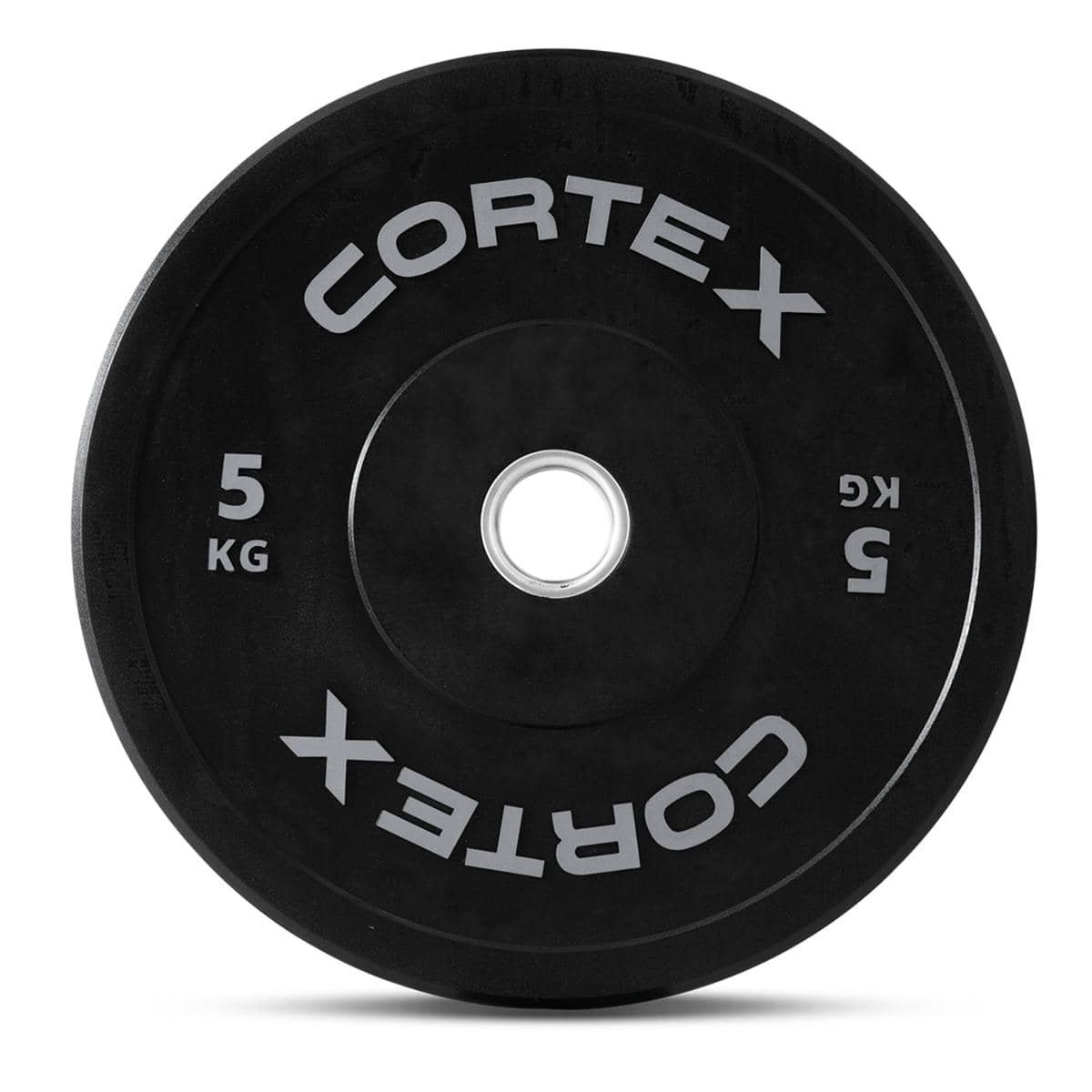 CORTEX 5kg Black Series V2 50mm Rubber Olympic Bumper Plate (Pair) 3 CORTEX 5kg Black Series V2 50mm Rubber Olympic Bumper Plate (Pair) - Image 3