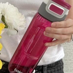 Kambukka Water Bottle Sport Drink Elton 3 in 1 Snapclean Tumbler 750ml- Lipstick | Fitness Equipment Store