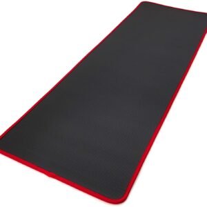 Adidas Training 10mm Exercise Floor Mat Gym Thick Yoga Fitness Judo Pilates - Black/Red | Fitness Equipment Store