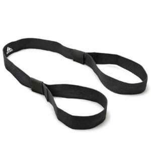 Adidas Shoulder Carry Strap Sling Carrier Adjustable Belt Pilates Yoga Mat Black | Fitness Equipment Store