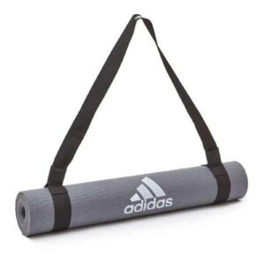 Adidas Shoulder Carry Strap Sling Carrier Adjustable Belt Pilates Yoga Mat Black | Fitness Equipment Store