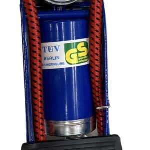 2x HIGH PRESSURE FOOT PUMP Ball Bicycle Motorbike Car Tire Inflator Tyre Air | Fitness Equipment Store