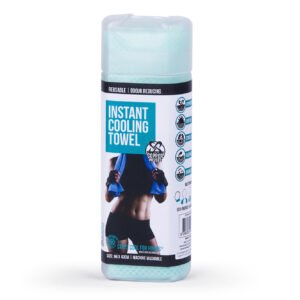 INSTANT COOLING TOWEL UPF 50+ Ice Cold Sport Sweat Absorbing Chemical Free 66x43