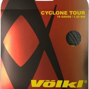1 Pack Volkl Cyclone Tour 18g/1.20mm Tennis Racquet Strings - Anthracite | Fitness Equipment Store