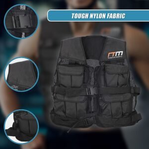 40LBS Weighted Weight Gym Exercise Training Sport Vest | Fitness Equipment Store