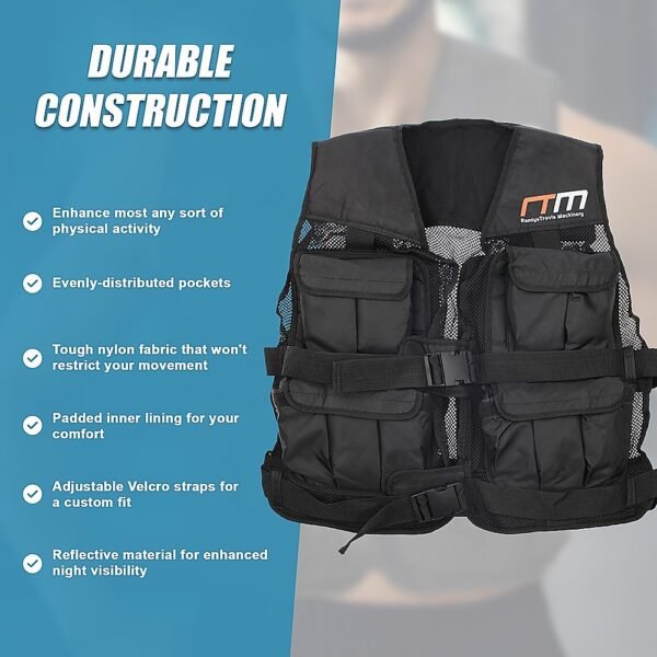 40LBS Weighted Weight Gym Exercise Training Sport Vest | Fitness Equipment Store