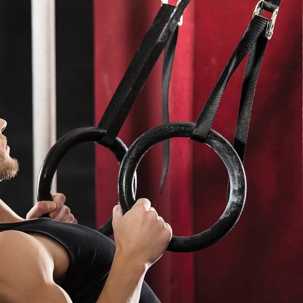 Gym Rings Hoop Gymnastic Exercise Training Fit | Fitness Equipment Store