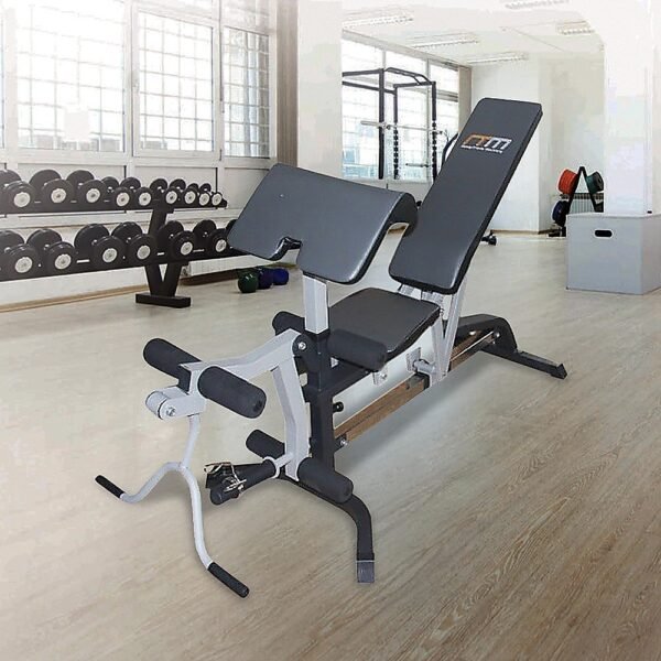 FID Flat Incline Decline Bench Press w/ Leg Extension | Fitness Equipment Store