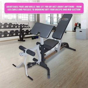 FID Flat Incline Decline Bench Press w/ Leg Extension | Fitness Equipment Store
