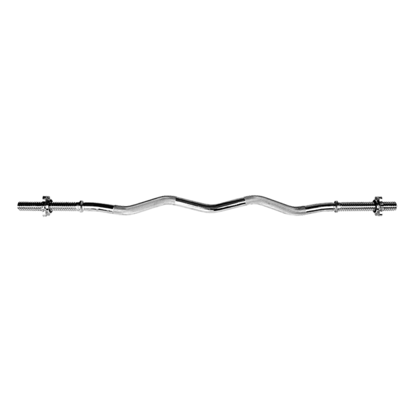 Curl Bar Barbell Heavy Duty EZ with Spinlock Collars | Fitness Equipment Store