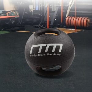 10kg Double-Handled Rubber Medicine Core Ball | Fitness Equipment Store