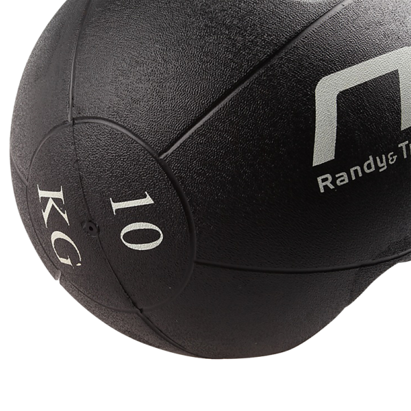 10kg Double-Handled Rubber Medicine Core Ball | Fitness Equipment Store