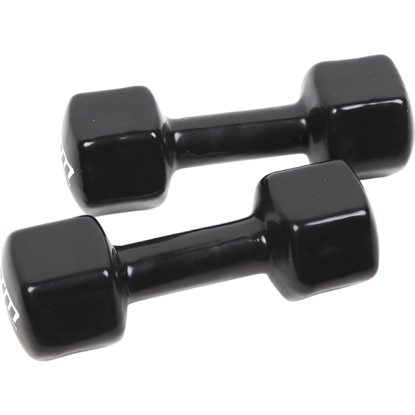 5kg Dumbbells Pair PVC Hand Weights Rubber Coated | Fitness Equipment Store