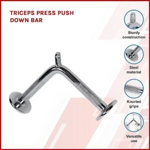 Triceps Press Push Down Bar | Fitness Equipment Store