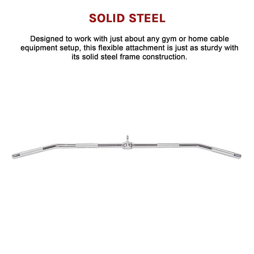 48" Lat Pulldown Bar Cable Attachment 10 48" Lat Pulldown Bar Cable Attachment - Image 10