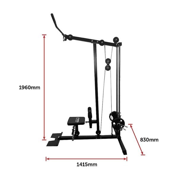 Lat PullDown Low Row Fitness Machine | Fitness Equipment Store