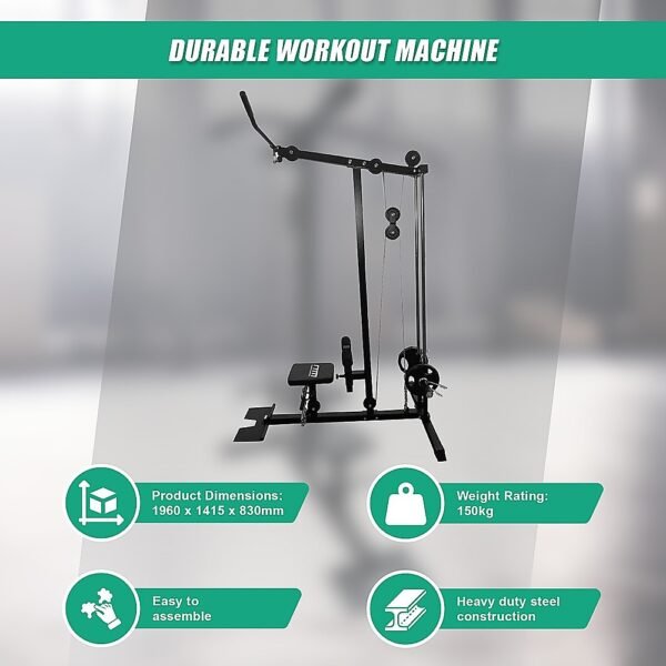 Lat PullDown Low Row Fitness Machine | Fitness Equipment Store