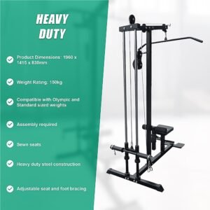 Lat PullDown Low Row Fitness Machine | Fitness Equipment Store