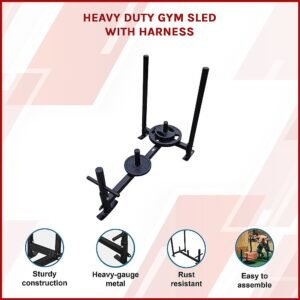 Heavy Duty Gym Sled with Harness | Fitness Equipment Store
