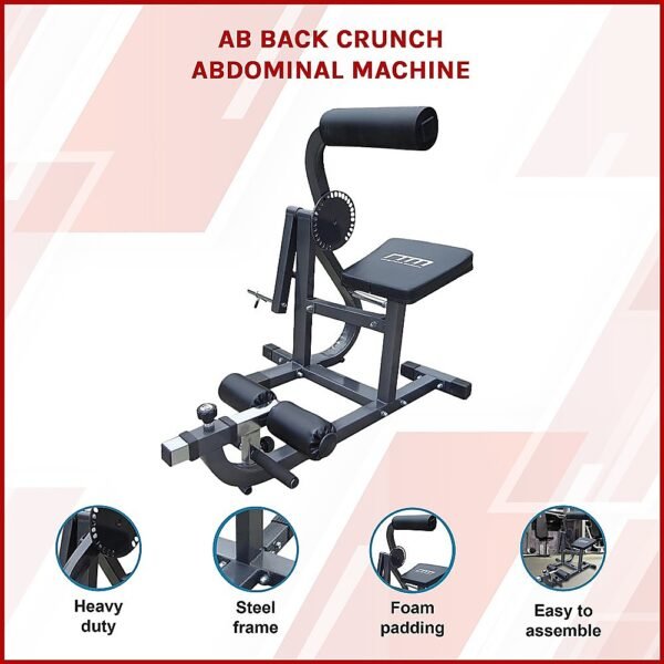 Ab Back Crunch Abdominal Machine | Fitness Equipment Store