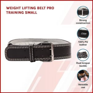 Weight Lifting Belt Pro Training Small | Fitness Equipment Store