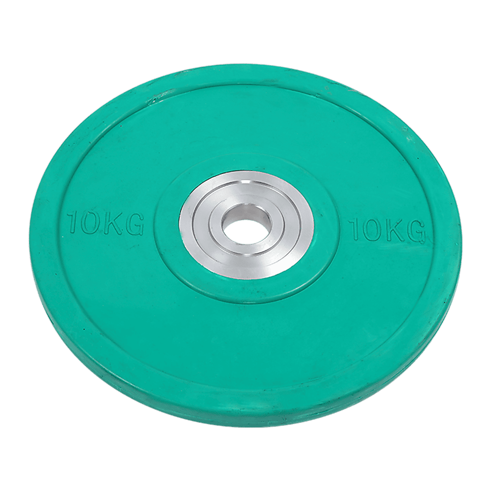 10KG PRO Olympic Rubber Bumper Weight Plate 4 10KG PRO Olympic Rubber Bumper Weight Plate - Image 4