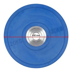 20KG PRO Olympic Rubber Bumper Weight Plate | Fitness Equipment Store