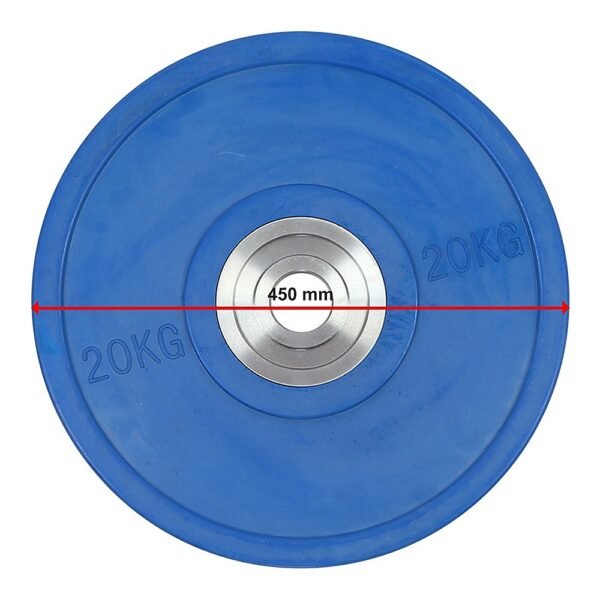 20KG PRO Olympic Rubber Bumper Weight Plate | Fitness Equipment Store