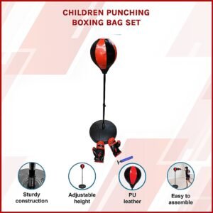 Children Punching Boxing Bag Set | Fitness Equipment Store