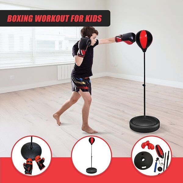 Children Punching Boxing Bag Set | Fitness Equipment Store