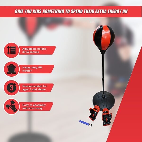 Children Punching Boxing Bag Set | Fitness Equipment Store