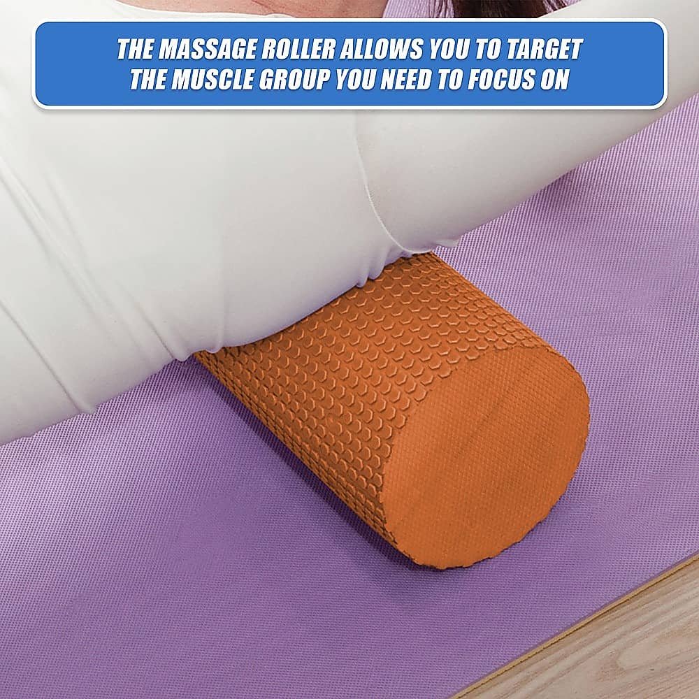 45 x 15cm Physio Yoga Pilates Foam Roller 8 45 x 15cm Physio Yoga Pilates Foam Roller - Image 8