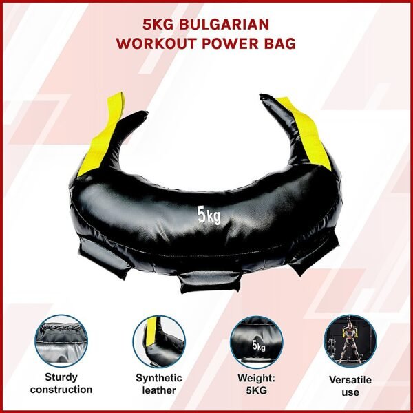 5kg Bulgarian Workout Power Bag | Fitness Equipment Store
