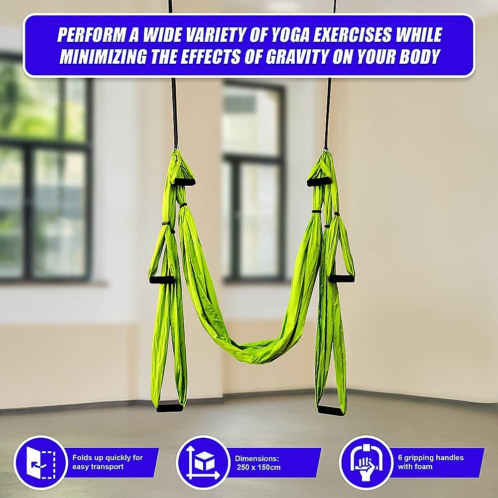 Yoga Swing Inversion Pilates Anti-Gravity Fitness 9 Yoga Swing Inversion Pilates Anti-Gravity Fitness - Image 9