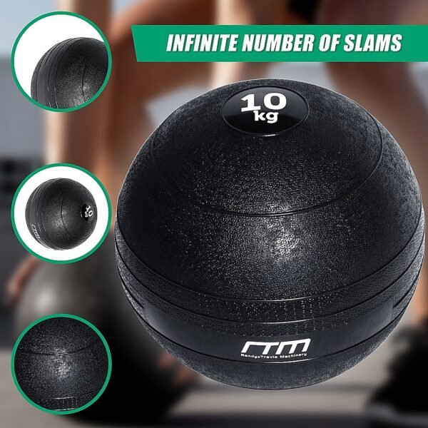 10kg Slam Ball No Bounce Crossfit Fitness MMA Boxing BootCamp | Fitness Equipment Store