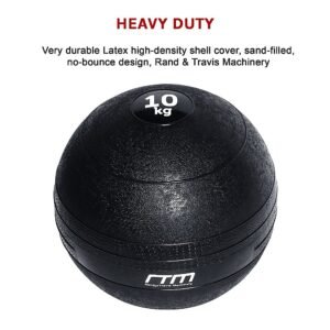 10kg Slam Ball No Bounce Crossfit Fitness MMA Boxing BootCamp | Fitness Equipment Store