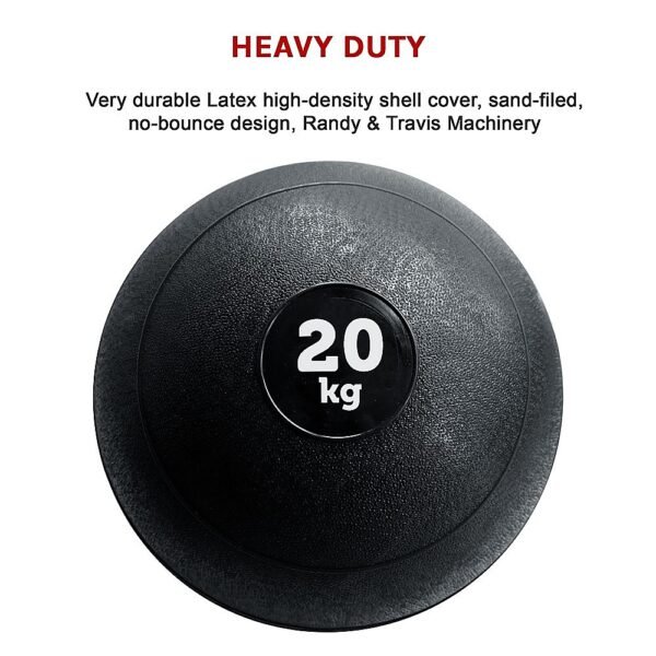 20kg Slam Ball No Bounce Crossfit Fitness MMA Boxing BootCamp | Fitness Equipment Store