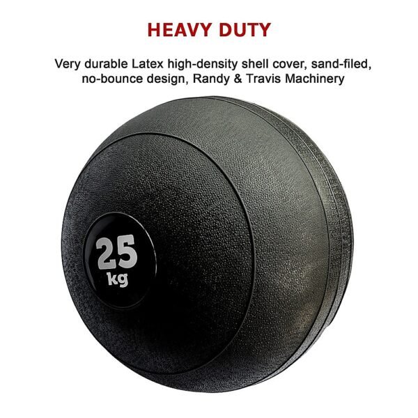 25kg Slam Ball No Bounce Crossfit Fitness MMA Boxing BootCamp | Fitness Equipment Store
