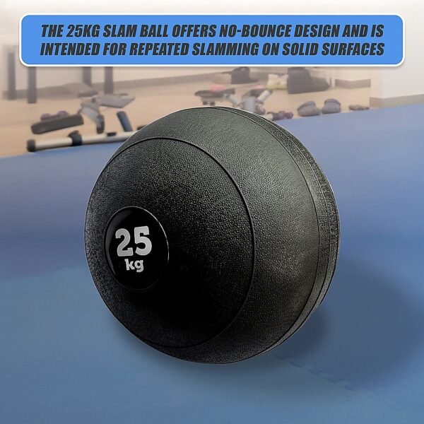 25kg Slam Ball No Bounce Crossfit Fitness MMA Boxing BootCamp | Fitness Equipment Store