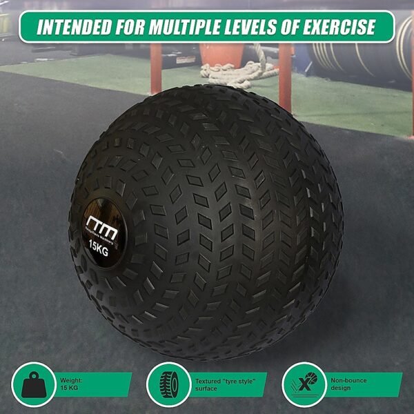 15kg Tyre Thread Slam Ball Dead Ball Medicine Ball for Gym Fitness | Fitness Equipment Store