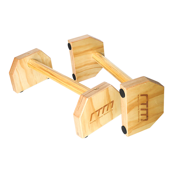 Wooden Parallette Bars Push Up & Dip Workouts | Fitness Equipment Store