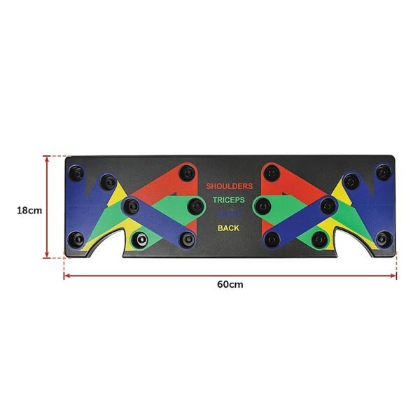9 in 1 Push Up Board Yoga Bands Fitness Workout Train Gym Exercise Pushup Stand | Fitness Equipment Store