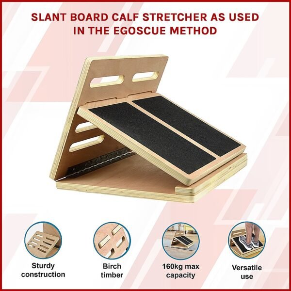 Slant Board Calf Stretcher as used in the Egoscue Method | Fitness Equipment Store
