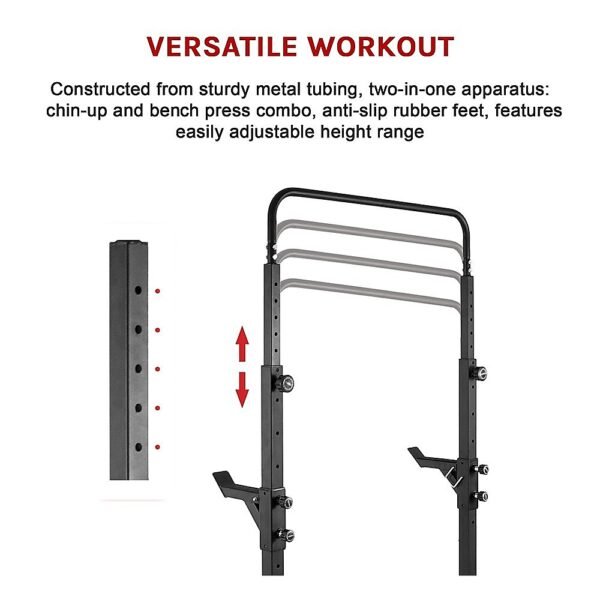 Bench Press Gym Rack and Chin Up Bar | Fitness Equipment Store