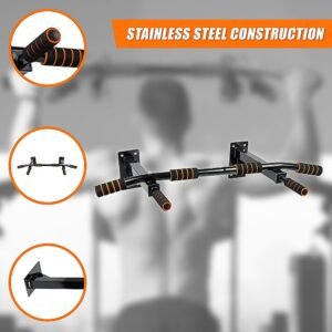Pull Up Bar Home Gym Heavy Duty Chin Up Bar Ceiling Wall Mounted | Fitness Equipment Store