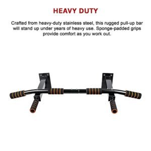 Pull Up Bar Home Gym Heavy Duty Chin Up Bar Ceiling Wall Mounted | Fitness Equipment Store