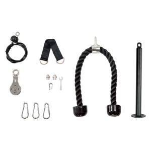 Pulley System Cable Attachment Pull Down Machine DIY Home Gym Workout Kit | Fitness Equipment Store